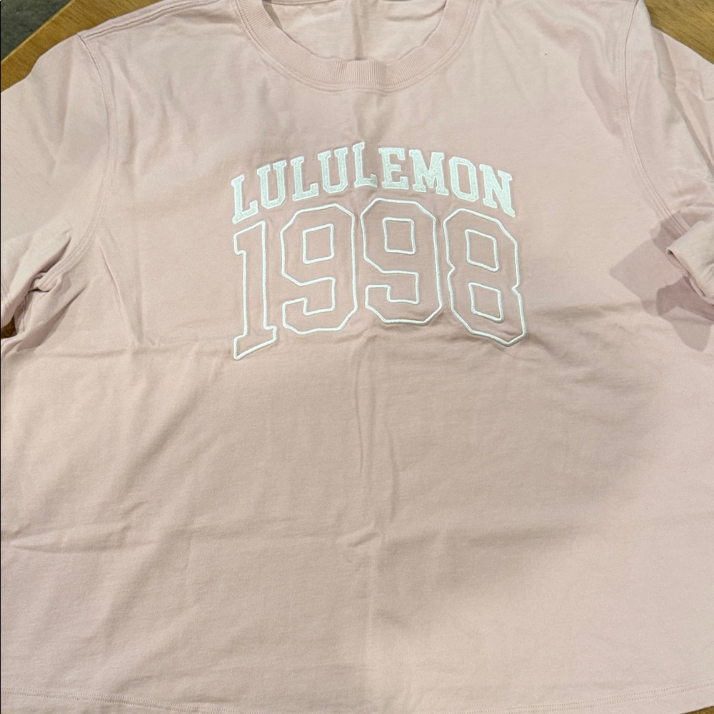 lululemon athletica Pink Short Sleeve Tee